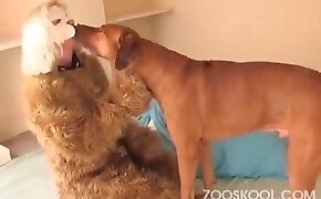 furry, girl fucks animal