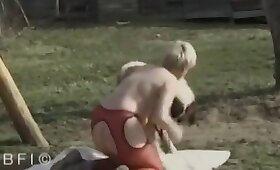 zoo fan porr, utomhus djur fan